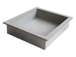 Vente-unique Niche de douche à encastrer et prête à carreler - 31 x 31 cm - KLARA