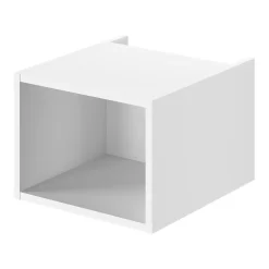 GoodHome Niche l.40 x H.30 x P.45 cm blanc mat Kentia* Meuble Sous-Vasque