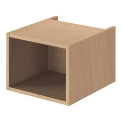 GoodHome Niche l.40 x H.30 x P.45 cm effet chêne Kentia* Meuble Sous-Vasque