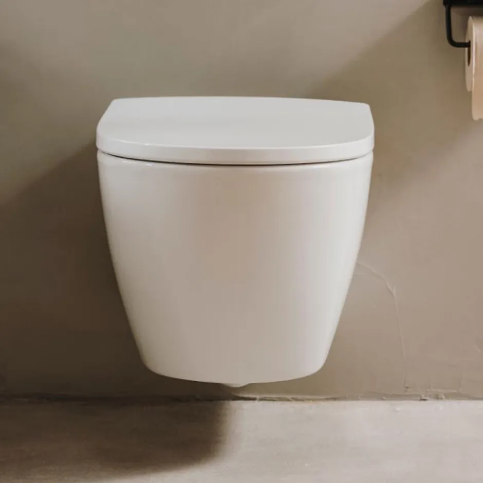 Roca Ona cuvette sans bride et fixations invisibles + abattant Soft Close (Onarimless)