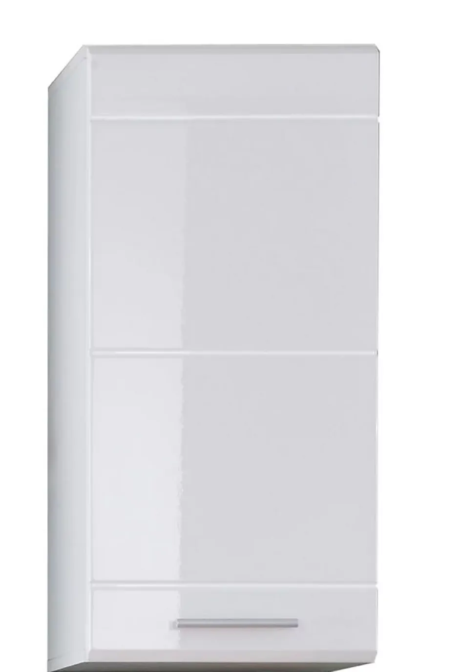 Chb Collection Ozem - Meuble haut salle de bain en mélaminé blanc L/H/P 37 / 77 / 23 cm