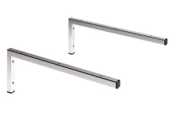 T-Bath Pack 2 supports équerres pour plan de toilette - chromé brillant* Plan De Travail Salle De Bains