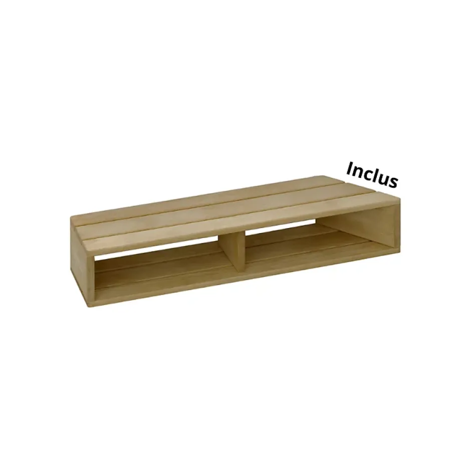 Jacob Delafon Pack baignoire bain douche 180 x 90 Neo version gauche + pare bain chromé + tablier de baignoire en angle