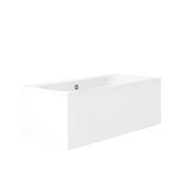 Jacob Delafon Pack baignoire droite 170 x 75 Elise + tablier en angle + vidage