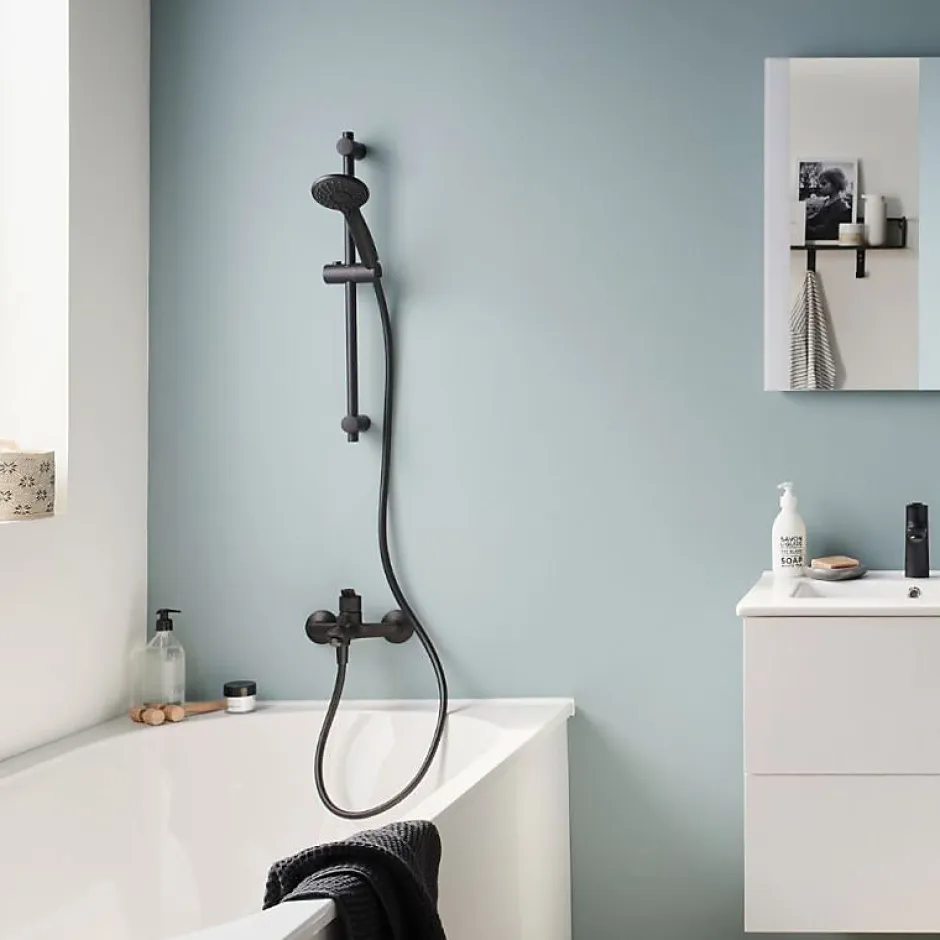 Jacob Delafon Pack baignoire droite 170 x 75 Elise + tablier en niche + vidage* Baignoire Droite
