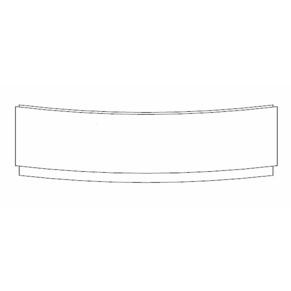 Sanitaire Pack baignoire POP asymétrique 160x100 angle à gauche avec tablier* Baignoire Asymétrique