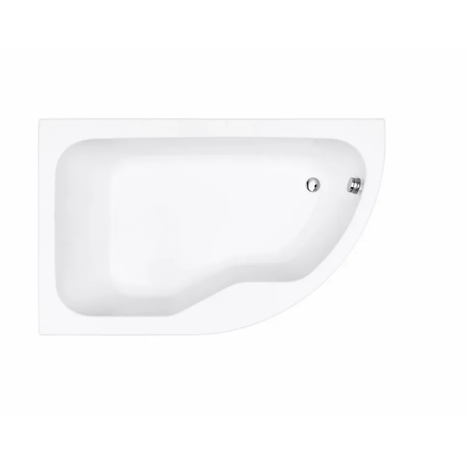 Sanitaire Pack baignoire POP asymétrique 160x100 angle à gauche avec tablier* Baignoire Asymétrique