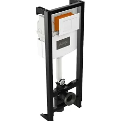 Jacob Delafon Pack bâti support WC autoportant 3/6L + plaque