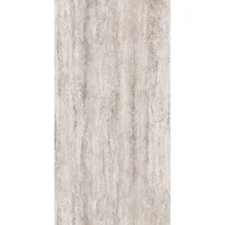 Schulte Pack de 2 panneaux muraux de salle de bains l.100 x H.255 cm, effet travertin beige structuré , DécoDesign Softtouch* Panneau Mural De Salle De Bains