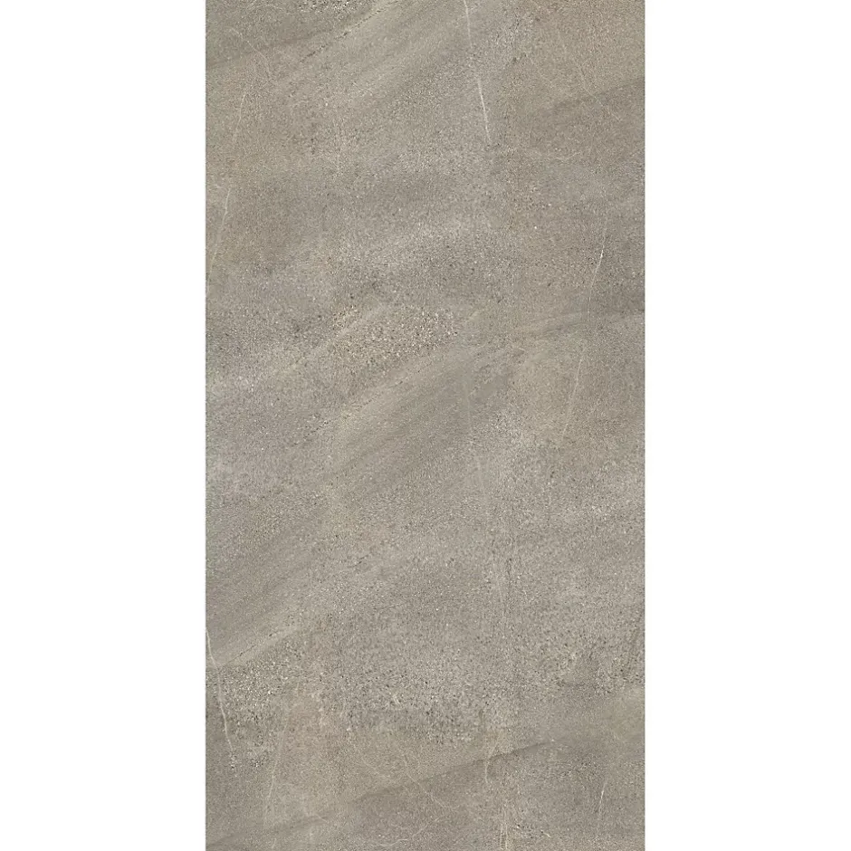 Schulte Pack de 2 panneaux muraux de salle de bains l.100 x H.210cm, effet pierre taupe sablée, DécoDesign décor