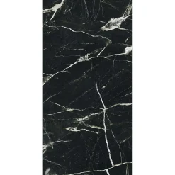Schulte Pack de 2 panneaux muraux de salle de bains l.100 x H.255 cm, effet marbre noir et vert, DécoDesign Softtouch