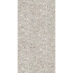 Schulte Pack de 2 panneaux muraux de salle de bains l.100 x H.210 cm, effet terrazzo greige, DécoDesign Softtouch