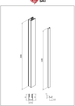 Swiss Aqua Technologies Pack Douche Complet : Paroi Walk-In 120x200 Chrome + Colonne SAT 3 Jets + Receveur Marbre Coulé Blanc 120x80 (SAT120C7PR128W)* Receveur De Douche