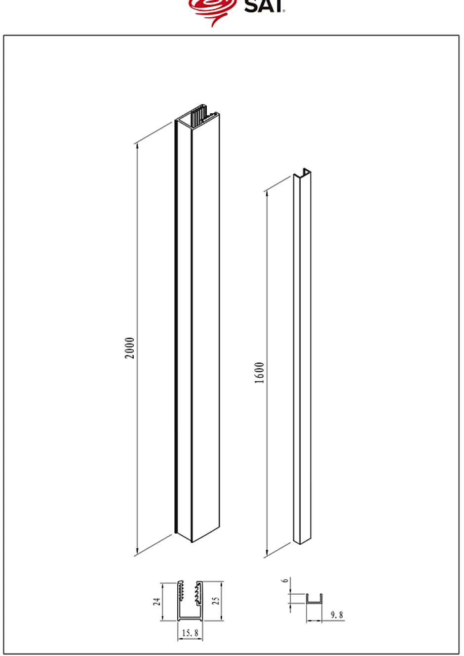 Swiss Aqua Technologies Pack Douche Complet : Paroi Walk-In 120x200 Chrome + Colonne SAT 3 Jets + Receveur Marbre Coulé Blanc 120x80 (SAT120C7PR128W)* Receveur De Douche