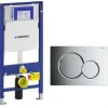 Geberit Pack DuoFix 320 + Plaque de Commande Sigma 01 Chrome (SETUP320-PRO2)