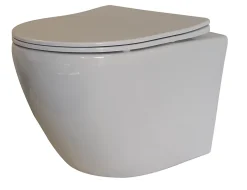 Geberit Pack UP320 + Cuvette sans bride KELOS Flush Blanc + Plaque Sigma Chromé Mat