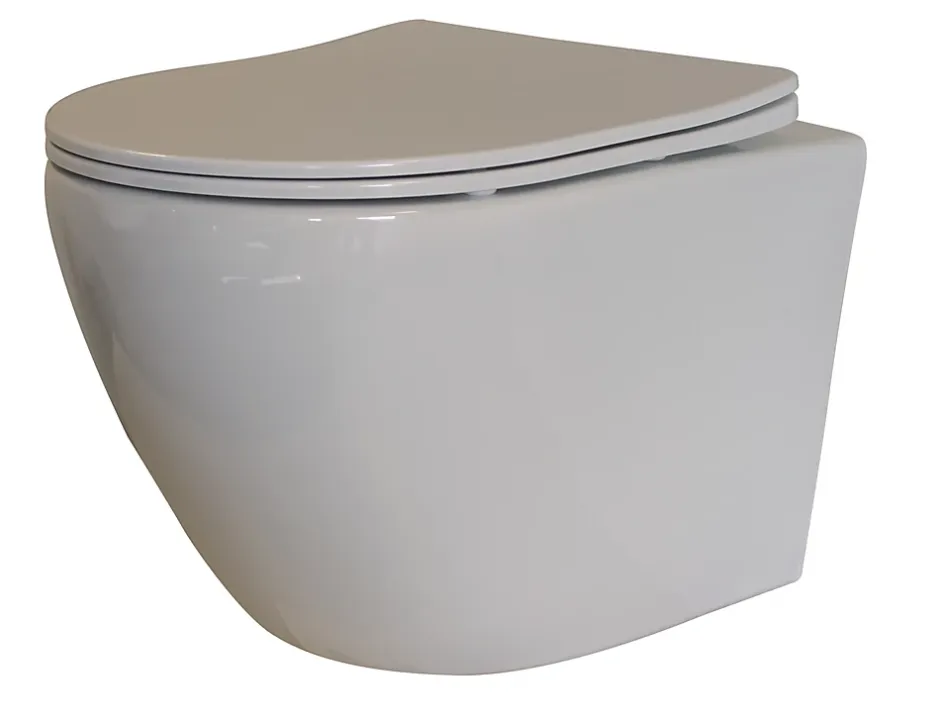 Geberit Pack UP320 + Cuvette sans bride KELOS Flush Blanc + Plaque Sigma Chromé Mat