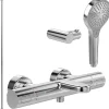 Villeroy & Boch Pack mitigeur baignoire thermostatique VILLEROY ET BOCH Universal Taps & Fittings rond Chrome avec ensemble