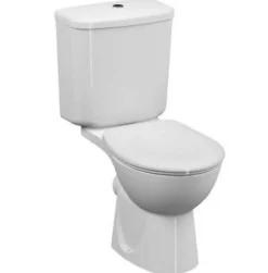 Vitra Pack WC à poser avec bride Arkitekt - En céramique - Blanc - Dimensions : 380 x 670 x 790 mm - Avec abattant