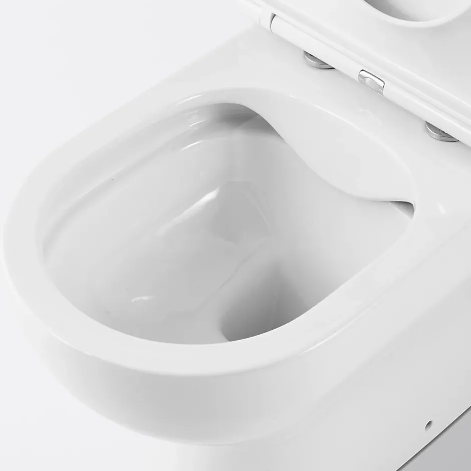 GoodHome Pack WC à poser sans bride avec sortie verticale Cavally