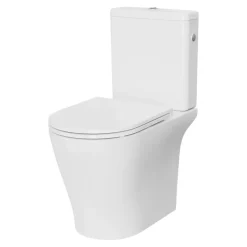Pack WC à poser sans bride sortie horizontale ou verticale blanc Nanki* Wc À Poser