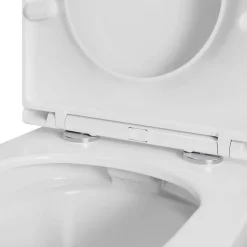 Pack WC à poser sans bride sortie horizontale ou verticale blanc Nanki* Wc À Poser