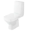 GoodHome Pack WC à poser sans bride sortie horizontale, Teesta* Wc À Poser