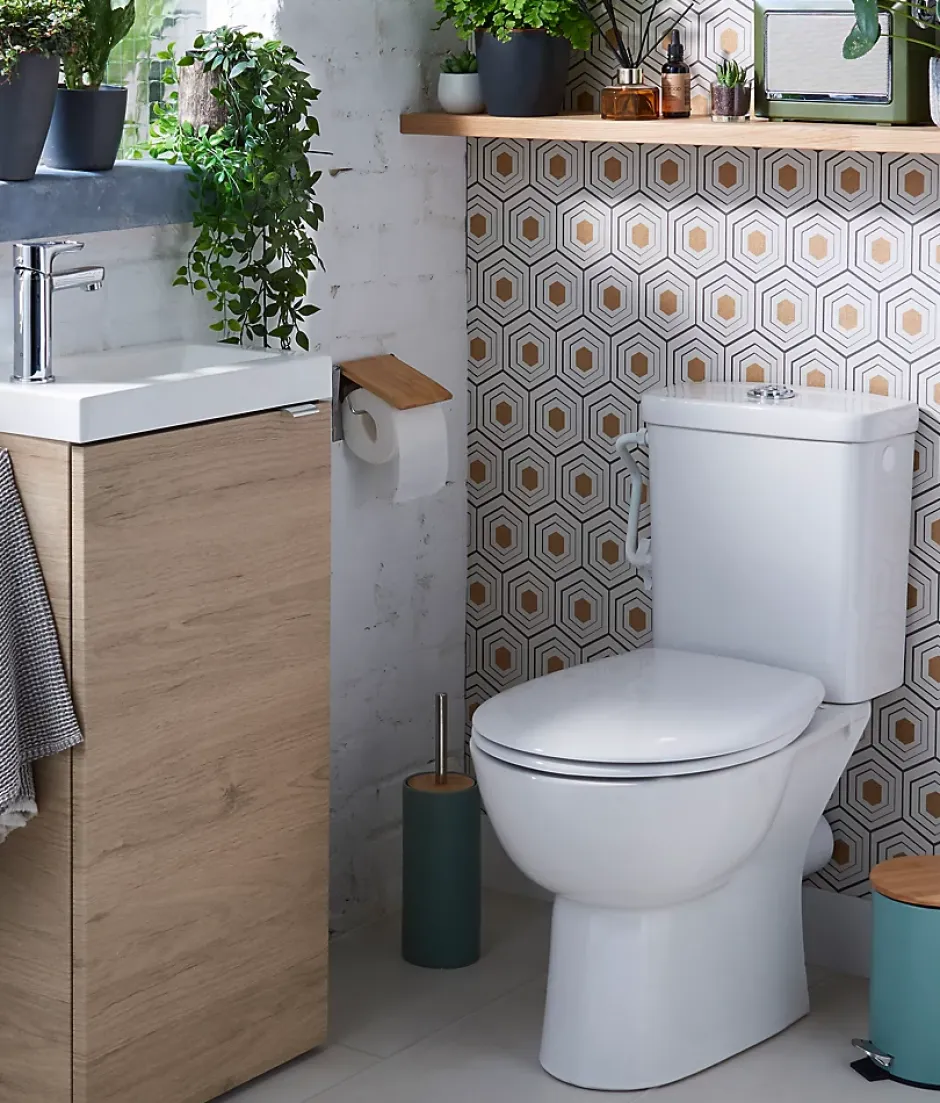 Grohe Pack WC à poser sans bride sortie horizontale