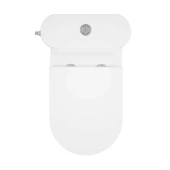 GoodHome Pack WC à poser sans bride vortex avec abattant déclipsable et frein de chute, sortie horizontale, Cavally* Wc À Poser