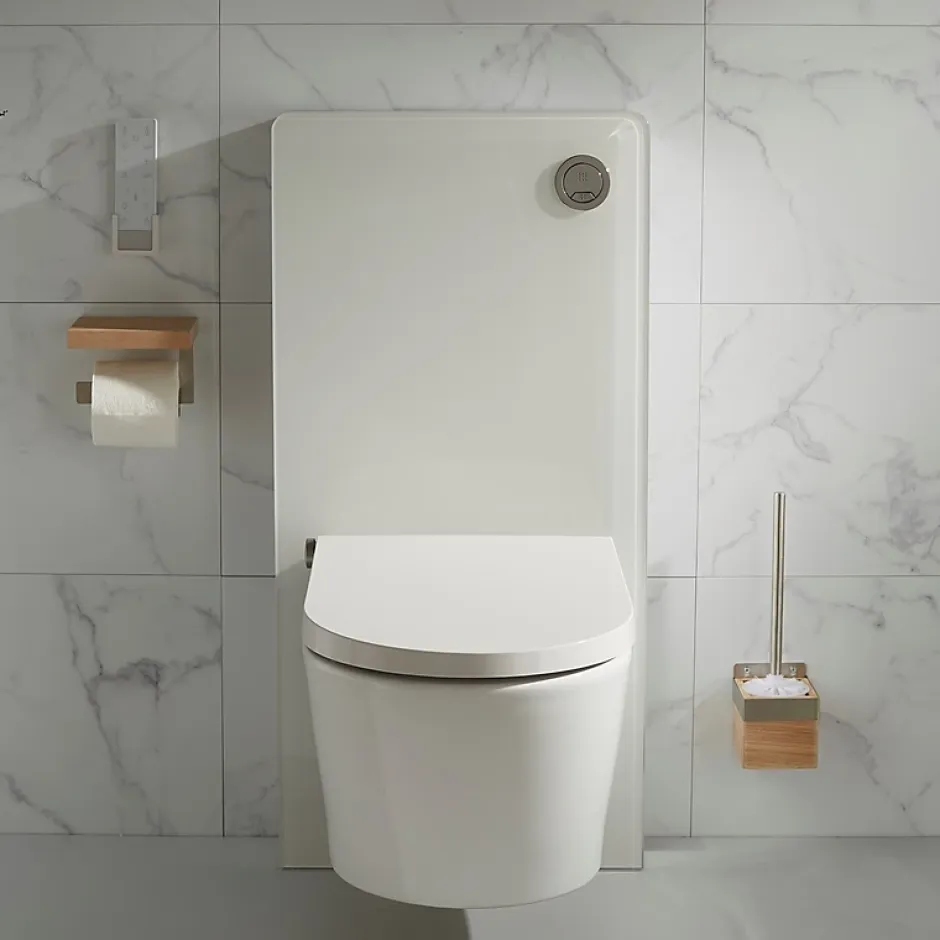 Planète Bain Pack wc avec cuvette lavante - Façade blanche -Wc japonais