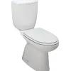 Sanindusa Pack WC Aveiro évacuation par dessous alimentation chasse d'eau par le côté blanc* Wc À Poser