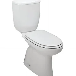 Sanindusa Pack WC Aveiro évacuation par dessous alimentation chasse d'eau par dessous blanc