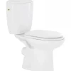 Sanindusa Pack WC Aveiro évacuation arrière alimentation chasse d'eau par dessous blanc