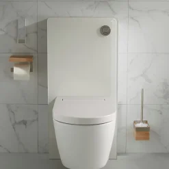 Planète Bain Pack WC Bati support mural avec cuvette lavante - Façade blanche -Wc japonais - Tesa* Wc Japonais