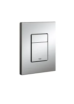 Swiss Aqua Technologies Pack WC Bâti-support + WC SAT Infinitio sans bride, fixation invisible + Plaque chrome + Set d'habillage