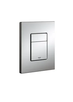 Swiss Aqua Technologies Pack WC Bâti-support + WC sans bride Infinitio Design + Abattant softclose + Plaque chrome