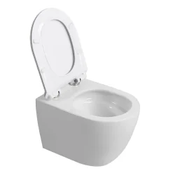 Roca Pack WC bâti-support + WC suspendu sans bride Ceramia PixL avec abattant SoftClose + plaque (ROCEPXWT05-FR)* Wc Suspendu