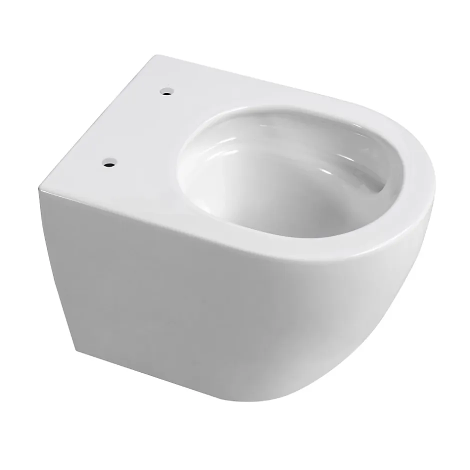 Roca Pack WC bâti-support + WC suspendu sans bride Ceramia PixL avec abattant SoftClose + plaque (ROCEPXWT05-FR)* Wc Suspendu