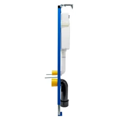 Roca Pack WC bâti-support + WC suspendu sans bride Swiss Aqua Technologies avec abattant SoftClose + plaque (ROSTINFBMR02-FR)* Wc Suspendu