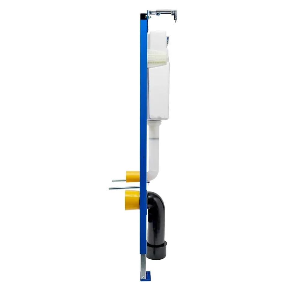 Roca Pack WC bâti-support + WC suspendu sans bride Swiss Aqua Technologies avec abattant SoftClose + plaque (ROSTINFBMR02-FR)* Wc Suspendu