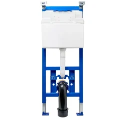 Roca Pack WC bâti-support + WC suspendu sans bride Swiss Aqua Technologies avec abattant SoftClose + plaque (ROSTINFBMR02-FR)* Wc Suspendu