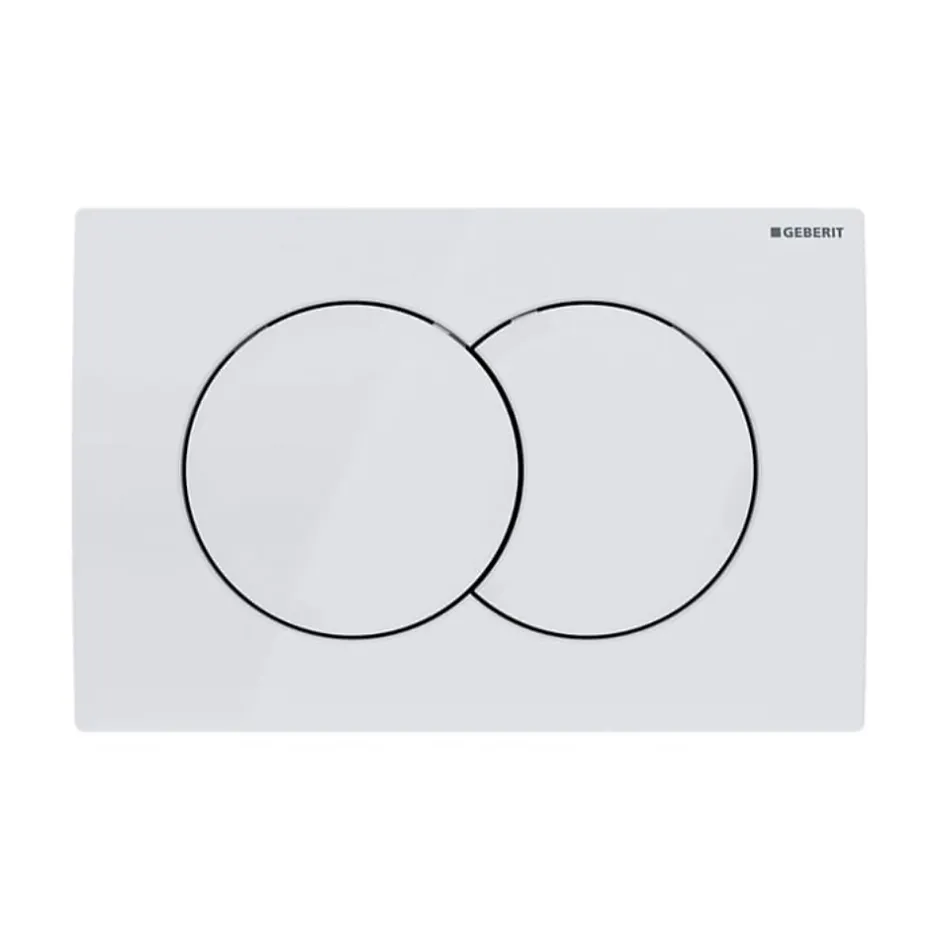 Geberit Pack WC bâti-support Duofix 112cm + WC suspendu Ceramia Tornado Rimless + abattant SoftClose + plaque blanche (CETORGEB3)* Wc Suspendu