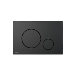 Swiss Aqua Technologies Pack WC bâti-support léger 112 cm ECO 2L + WC suspendu Ceramia + plaque noir mat (STECE14WT02-FR)
