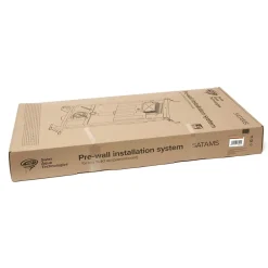 Swiss Aqua Technologies Pack WC bâti-support léger 112 cm ECO 2L + WC suspendu Ceramia + plaque noir mat (STECE14WT02-FR)