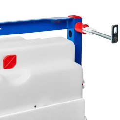 Swiss Aqua Technologies Pack WC bâti-support léger 112 cm ECO 2L + WC suspendu Ceramia + plaque noir mat (STECE14WT02-FR)