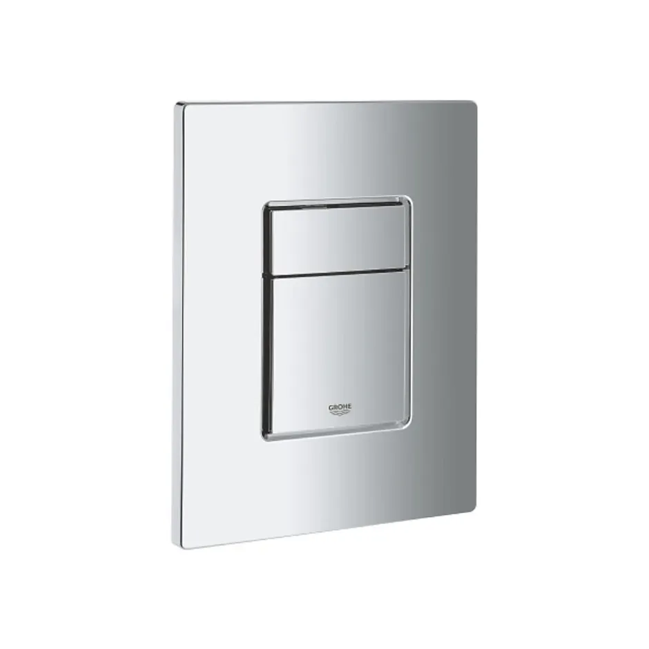 Grohe Pack WC bâti-support Rapid SL + WC suspendu sans bride + abattant SoftClose + plaque chrome, blanc (RAPIDSL-CETOR)* Wc Suspendu
