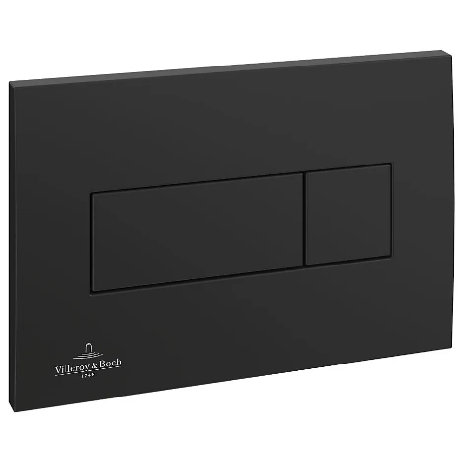 Villeroy & Boch Pack WC Bâti-support sol mur + WC SAT Infinitio sans bride + Abattant SoftClose + Plaque (VCNBLINFI4)