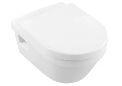 Villeroy & Boch Pack WC cuvette suspendue sans bride avec abattant Targa Design