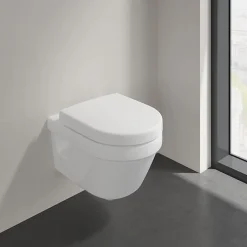 Villeroy & Boch Pack WC cuvette suspendue sans bride avec abattant Targa Design
