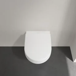 Villeroy & Boch Pack WC cuvette suspendue sans bride avec abattant Targa Design
